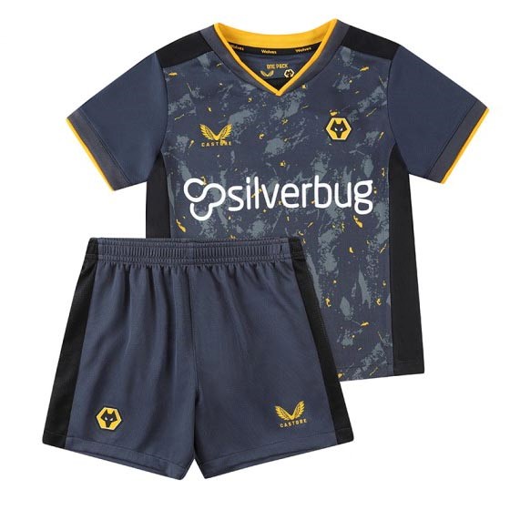 Camiseta Wolves 2ª Niño 2021/22